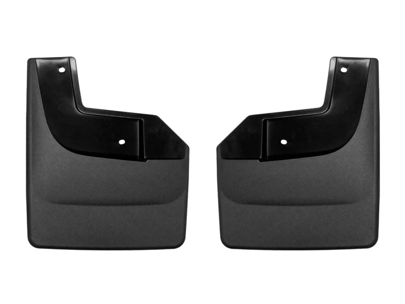 Weathertech 120150 - No-Drill MudFlaps, Black, Molded Rubber