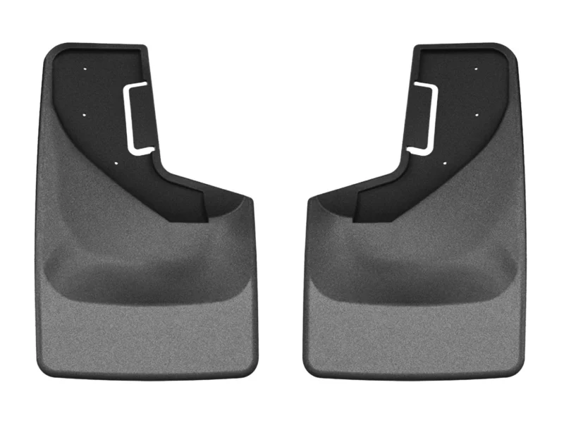 Weathertech 120151 - No-Drill MudFlaps, Black, Molded Rubber