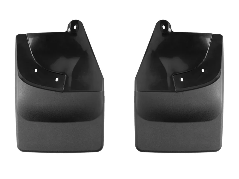Weathertech 120152 - No-Drill MudFlaps, Black, Molded Rubber