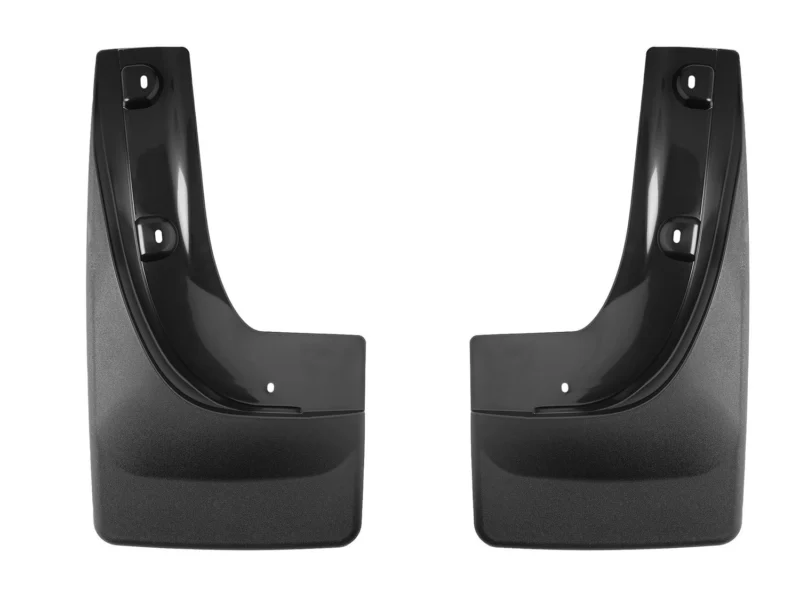 Weathertech 120153 - No-Drill MudFlaps, Black, Molded Rubber