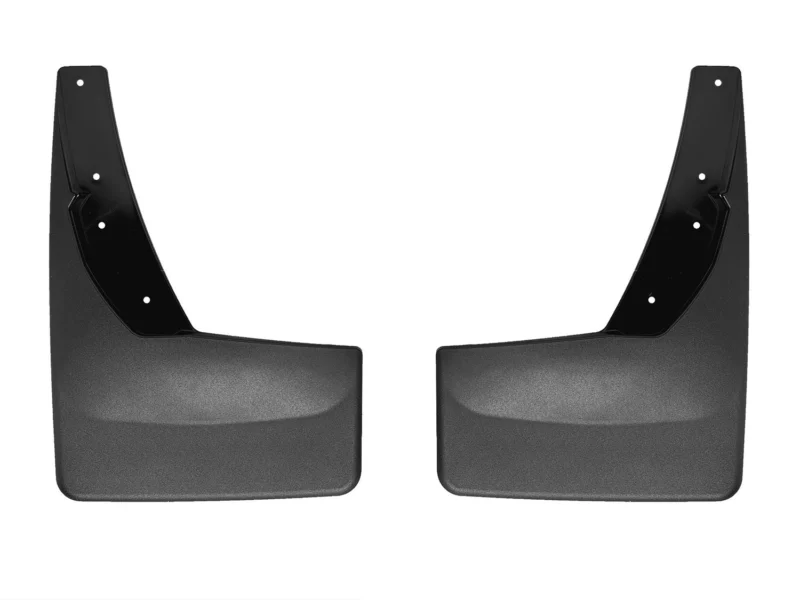 Weathertech 120155 - No-Drill MudFlaps, Black, Molded Rubber