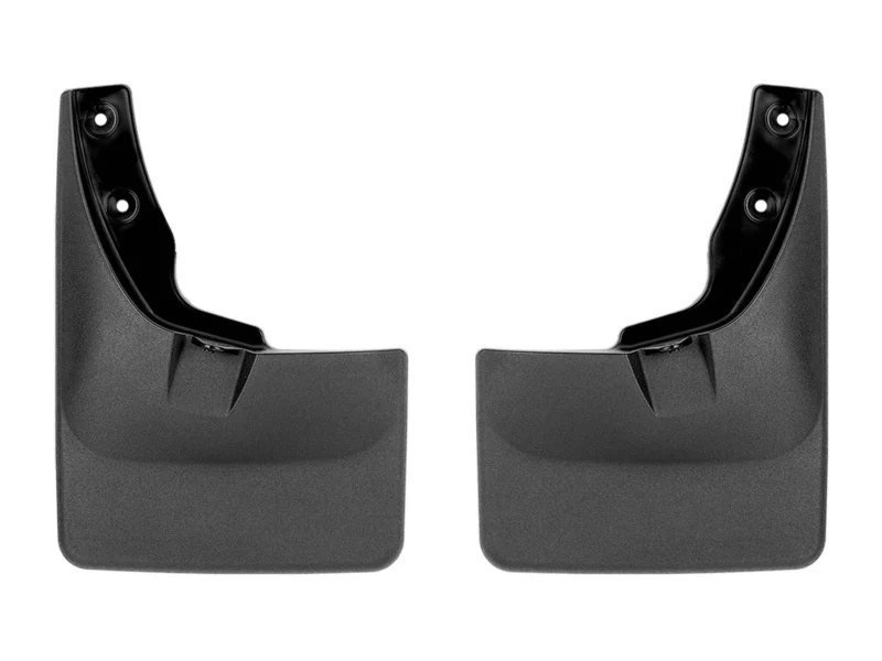 Weathertech 120156 - No-Drill MudFlaps, Black, Molded Rubber