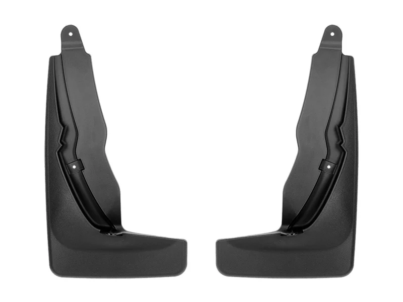Weathertech 120160 - No-Drill MudFlaps, Black, Molded Rubber