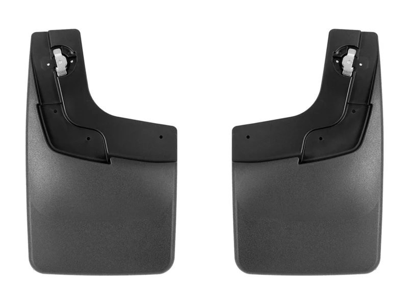 Weathertech 120170 - No-Drill MudFlaps, Black, Molded Rubber