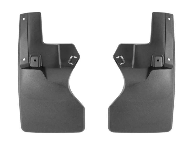 Weathertech 120172 - No-Drill MudFlaps, Black, Molded Rubber