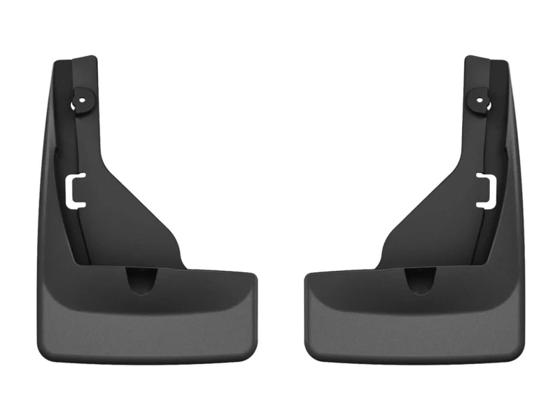 Weathertech 120179 - No-Drill MudFlaps, Black, Molded Rubber