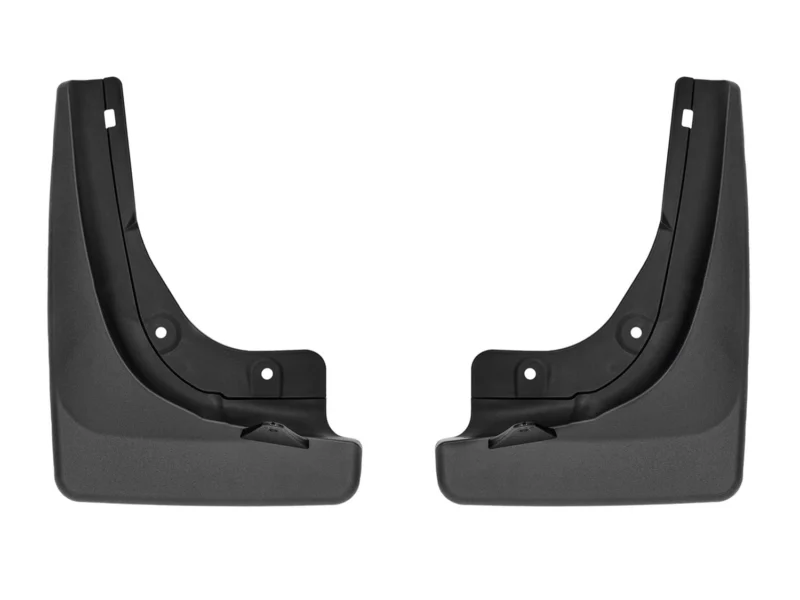 Weathertech 120181 - No-Drill MudFlaps, Black, Molded Rubber