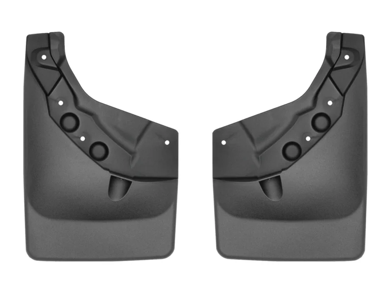 Weathertech 120182 - No-Drill MudFlaps, Black, Molded Rubber