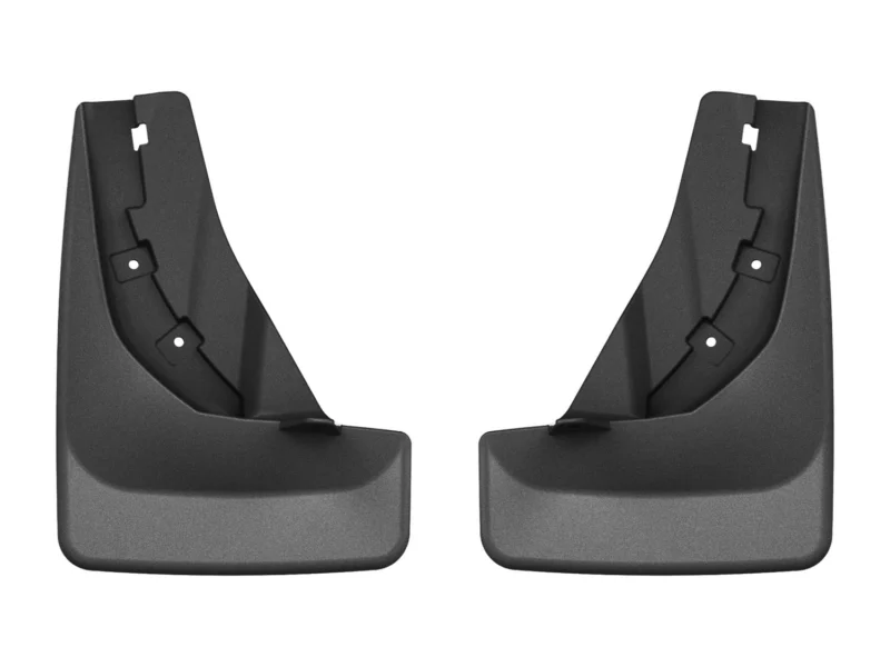 Weathertech 120189 - No-Drill MudFlaps, Black, Molded Rubber