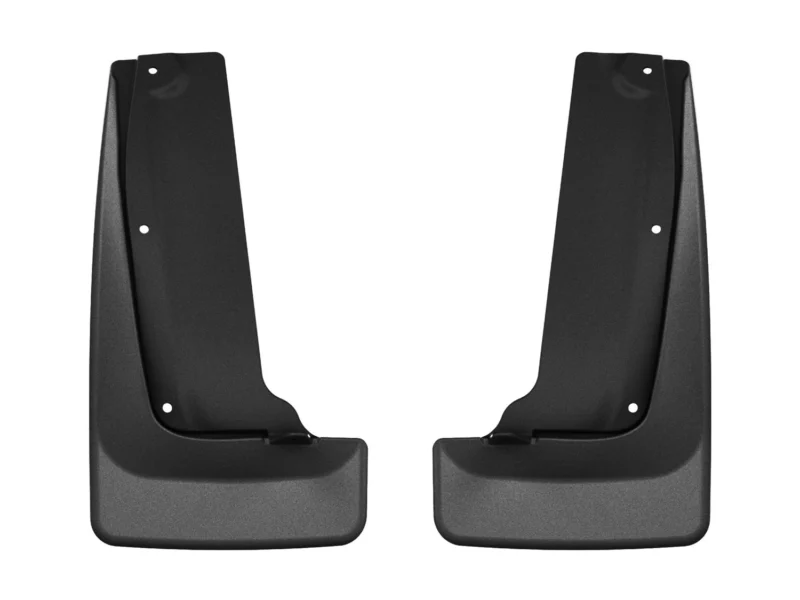 Weathertech 120196 - No-Drill MudFlaps, Black, Molded Rubber