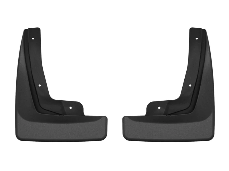 Weathertech 120202 - No-Drill MudFlaps, Black, Molded Rubber