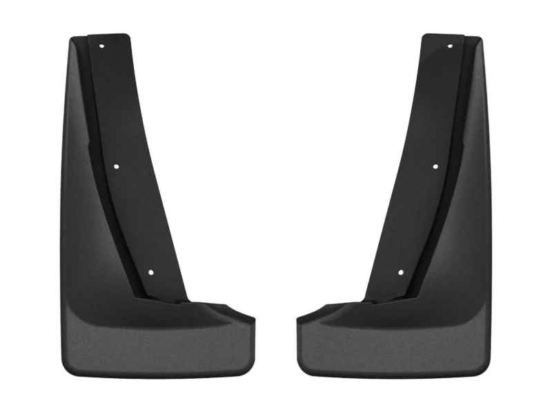 Weathertech 120206 - No-Drill MudFlaps, Black, Molded Rubber