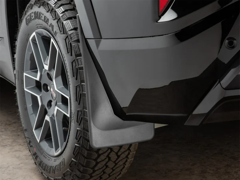Weathertech 120207 - No-Drill MudFlaps, Black, Molded Rubber