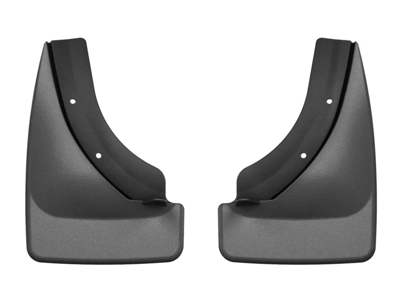 Weathertech 120208 - No-Drill MudFlaps, Black, Molded Rubber