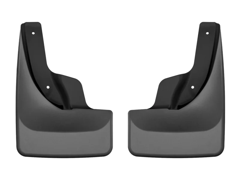 Weathertech 120217 - No-Drill MudFlaps, Black, Molded Rubber