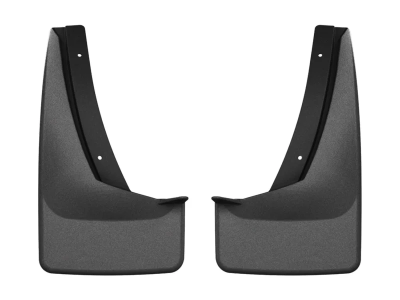 Weathertech 120218 - No-Drill MudFlaps, Black, Molded Rubber