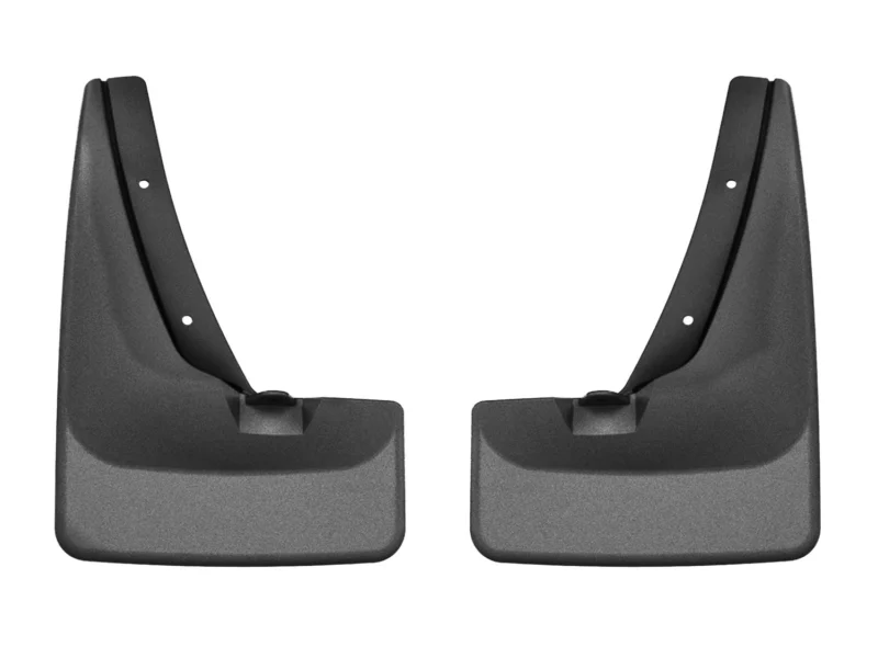 Weathertech 120221 - No-Drill MudFlaps, Black, Molded Rubber