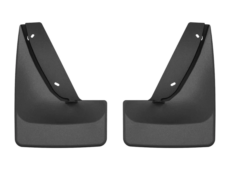 Weathertech 120222 - No-Drill MudFlaps, Black, Molded Rubber
