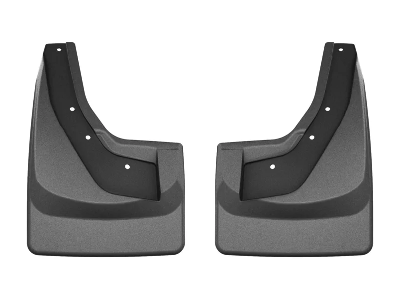 Weathertech 120223 - No-Drill MudFlaps, Black, Molded Rubber