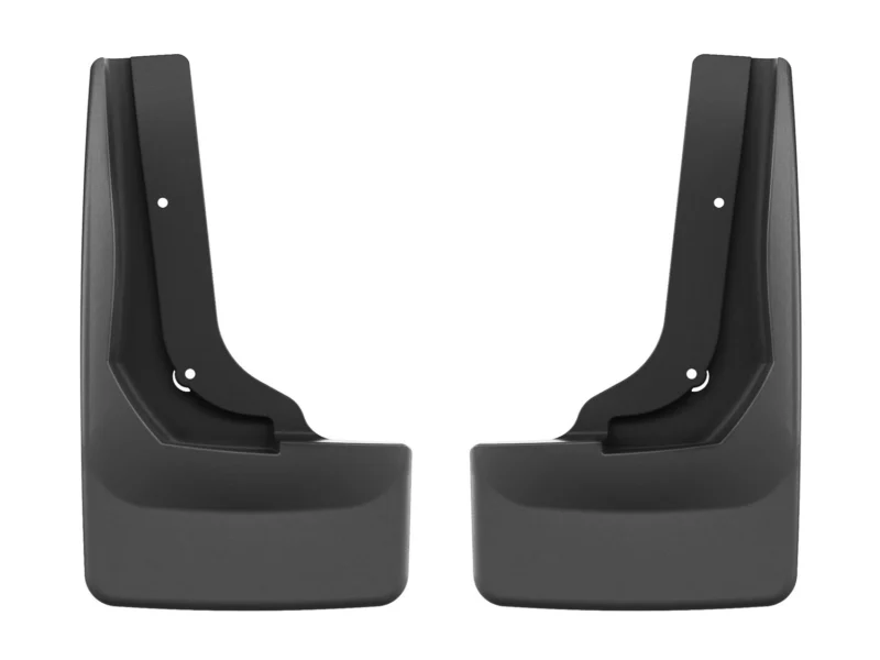 Weathertech 120224 - No-Drill MudFlaps, Black, Molded Rubber