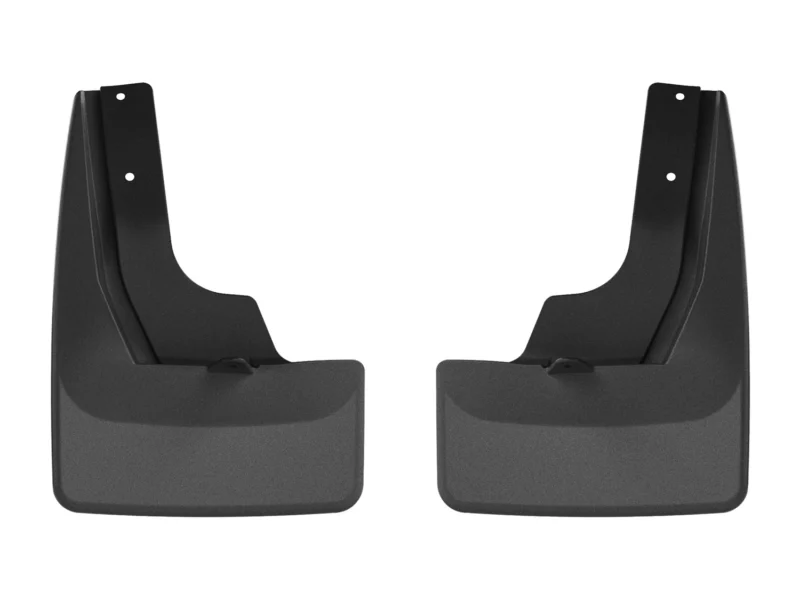 Weathertech 120225 - No-Drill MudFlaps, Black, Molded Rubber