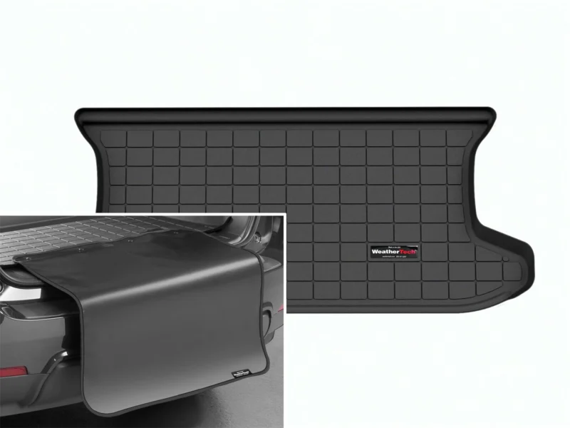 Weathertech 401035SK - Cargo Liner, Black, Rubber