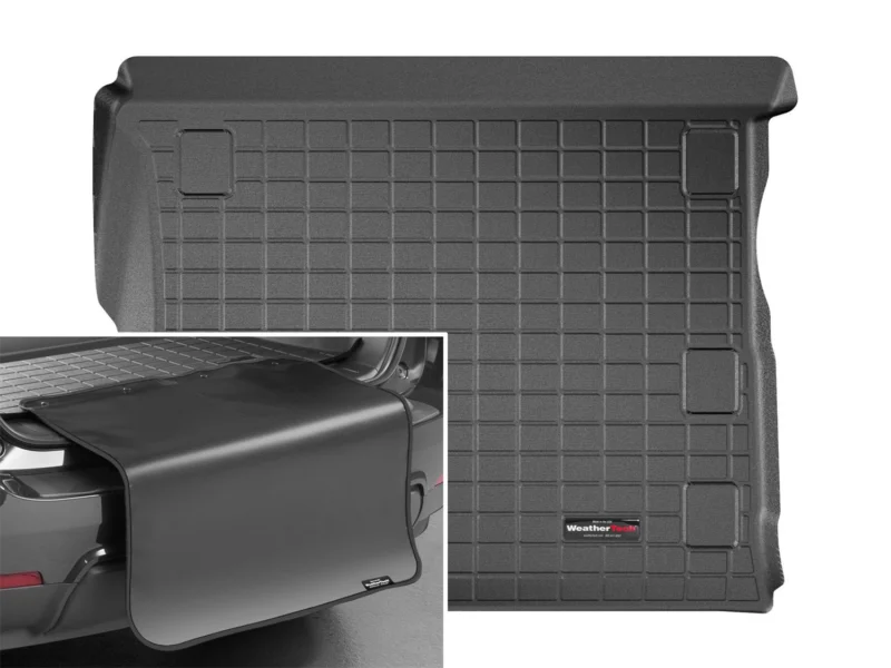 Weathertech 401107SK - Cargo Liner, Black, Rubber