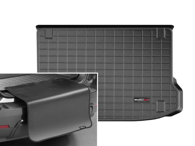 Weathertech 401147SK - Cargo Liner, Black, Rubber