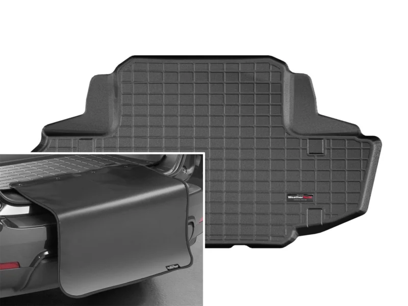 Weathertech 401156SK - Cargo Liner, Black, Rubber
