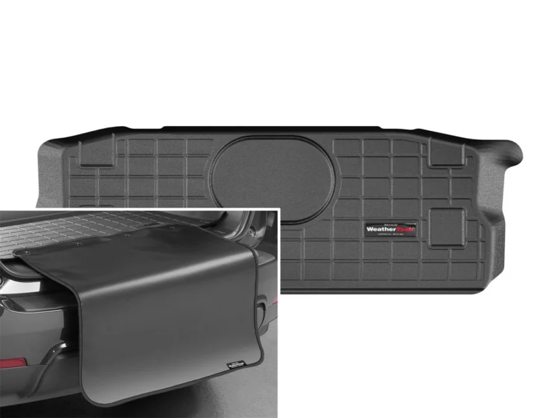 Weathertech 401197SK - Cargo Liner, Black, Rubber