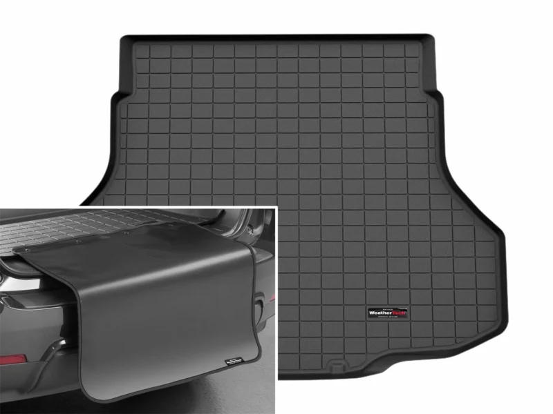 Weathertech 401411SK - Cargo Liner, Black, Rubber