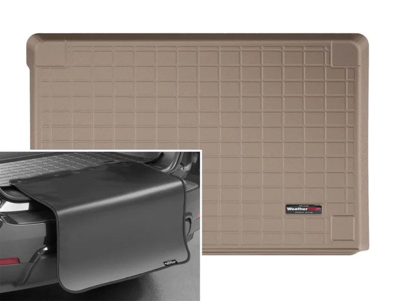 Weathertech 411238SK - Cargo Liner, Tan, Rubber
