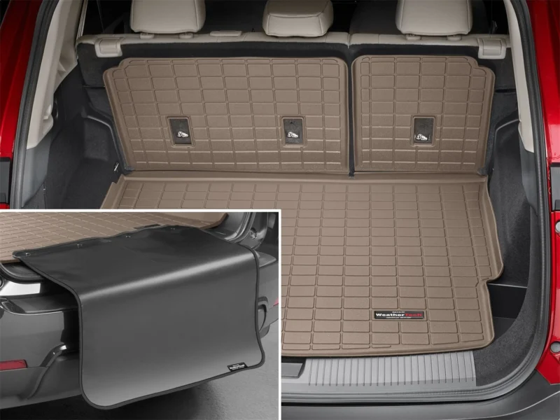 Weathertech 411405SK - Cargo Liner, Tan, Rubber