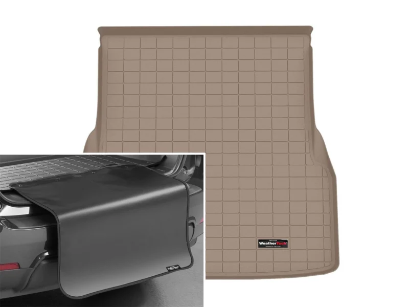 Weathertech 411497SK - Cargo Liner, Tan, TPE - Thermoplastic Elastomer