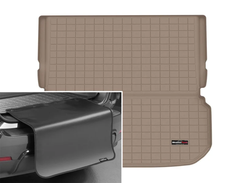Weathertech 411498SK - Cargo Liner, Tan, Rubber