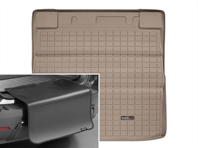 Weathertech 41476SK - Cargo Liner, Tan, Rubber