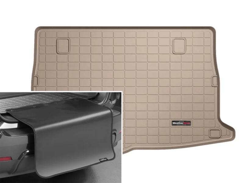 Weathertech 41479SK - Cargo Liner, Tan, Rubber