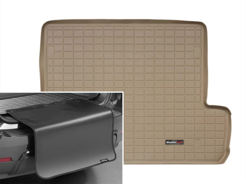 Weathertech 41486SK - Cargo Liner, Tan, Rubber