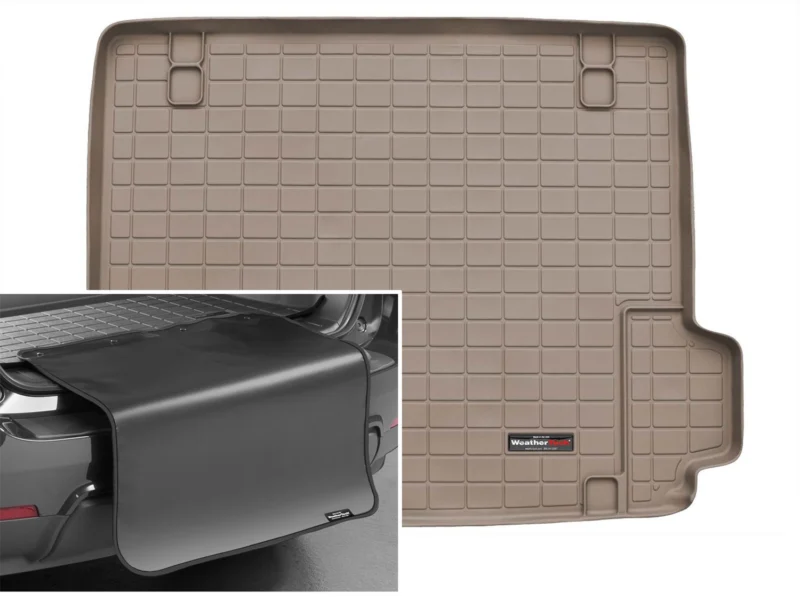 Weathertech 41497SK - Cargo Liner, Tan, Rubber