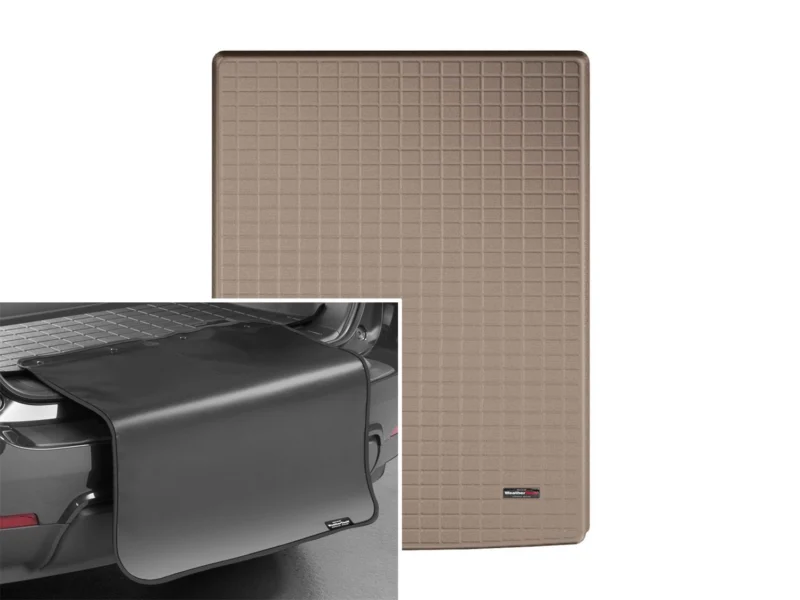 Weathertech 41677SK - Cargo Liner, Tan, Rubber
