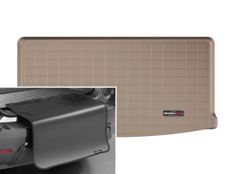 Weathertech 41973SK - Cargo Liner, Tan, Rubber