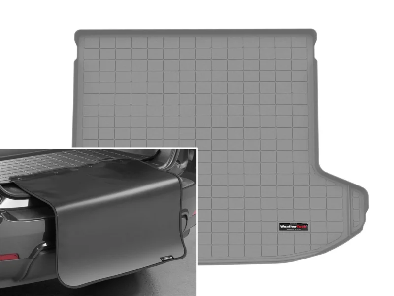 Weathertech 421538SK - Cargo Liner, Gray, Rubber