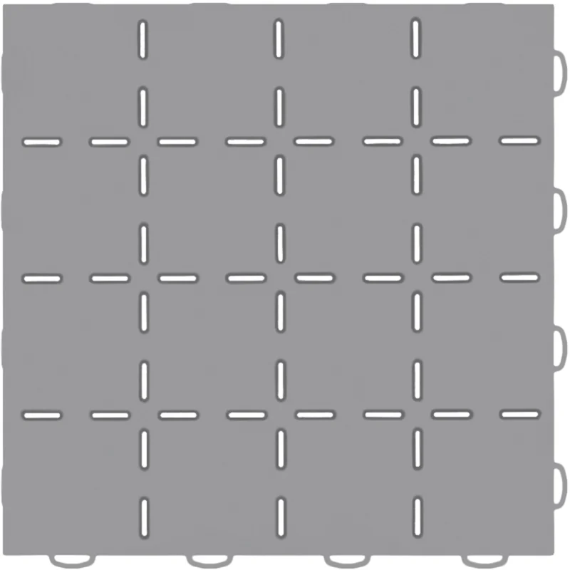 Weathertech 51T1212SS GR - Garage Floor Tiles, Gray, Polypropylene