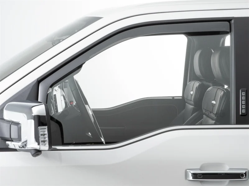 WeatherTech 801025IM - Side Window Deflectors, 2-Piece Set, Dark Tint