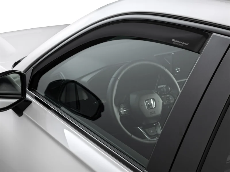 WeatherTech 801071IMB - Side Window Deflectors, 2-Piece Set, Matte Black