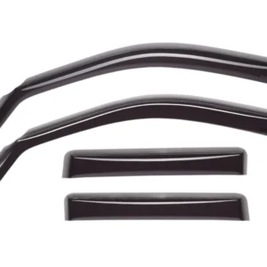 WeatherTech 821073IM - Side Window Deflectors, 4-Piece Set, Dark Tint