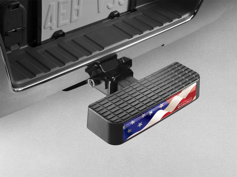 Weathertech 8ABS5V2SK - Hitch Steps, Black