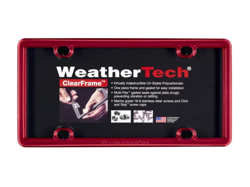 Weathertech 8ALPCF1 - License Plate Frames, Plastic