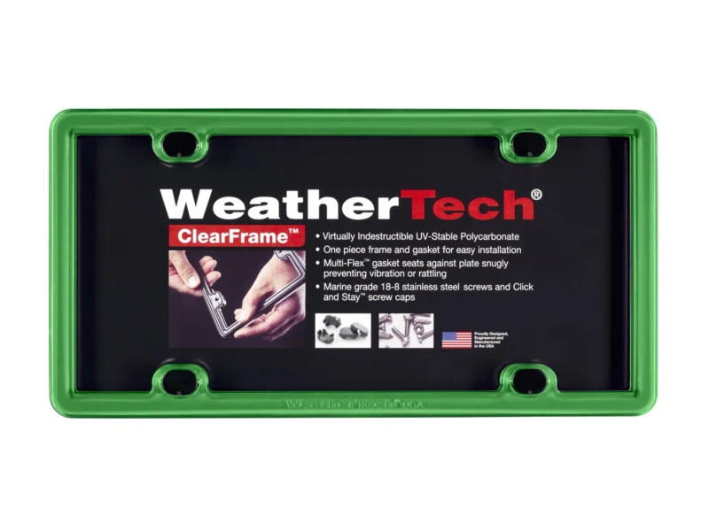 Weathertech 8ALPCF11 - License Plate Frames, Plastic