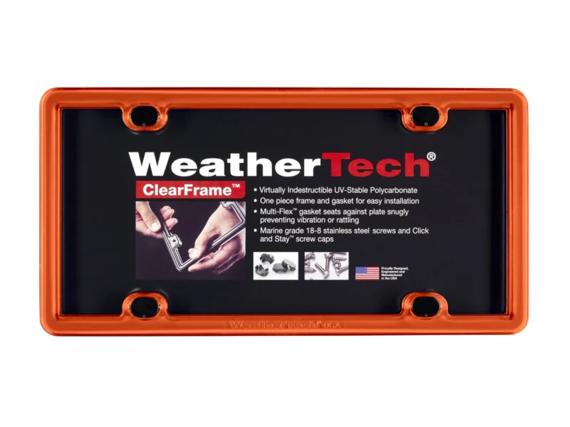 Weathertech 8ALPCF13 - License Plate Frames, Plastic